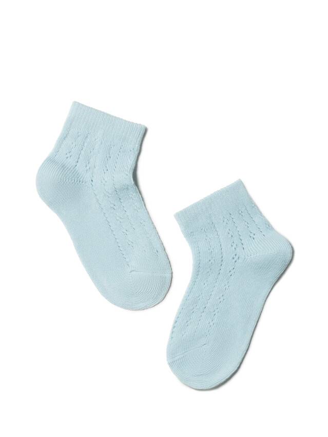 Children's socks CONTE-KIDS MISS, s.12, 112 light blue - 1