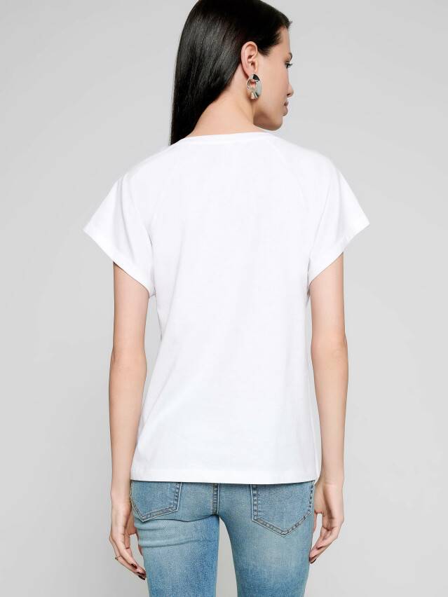 Women's t-shirt LD 1109, s.170-100, white - 2