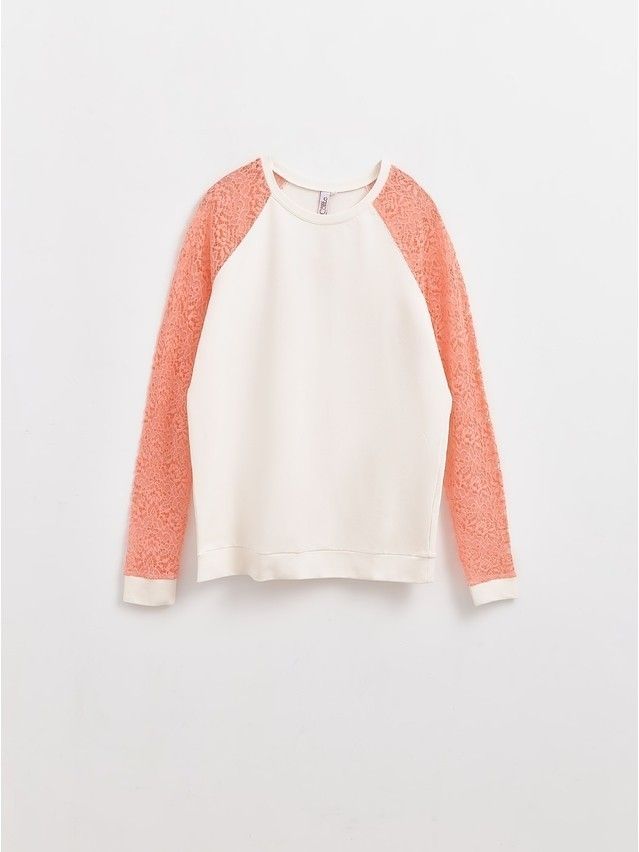 Women's polo neck shirt CONTE ELEGANT LD 640, s.158,164-84, coral red - 2