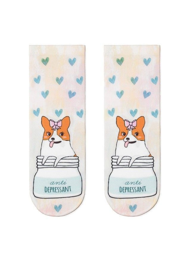 Women's socks FANTASY 17C-34SP, s. 36-39, 059 - 2
