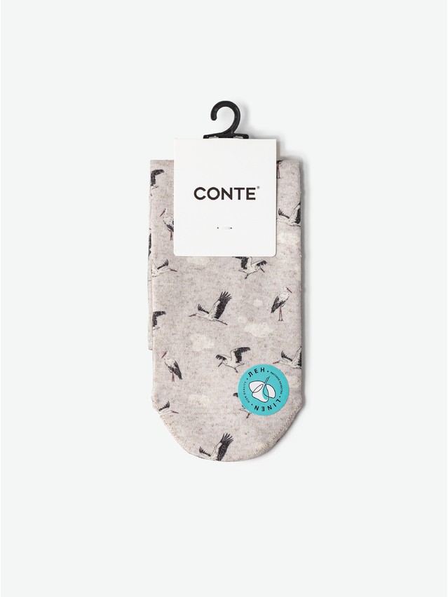Women's socks CONTE ELEGANT FANTASY, s.23-25, 1099 beige - 4