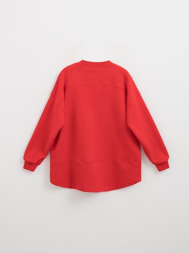 Women's polo neck shirt CONTE ELEGANT LD 2829, s.170-100, crimson red - 7