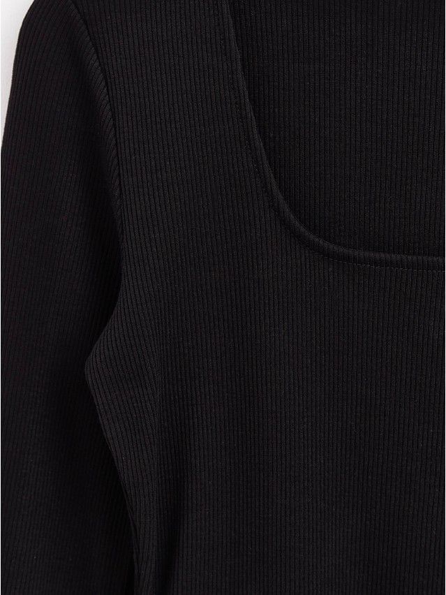 Women's polo neck shirt CONTE ELEGANT LD 1613, s.170-92, black - 7
