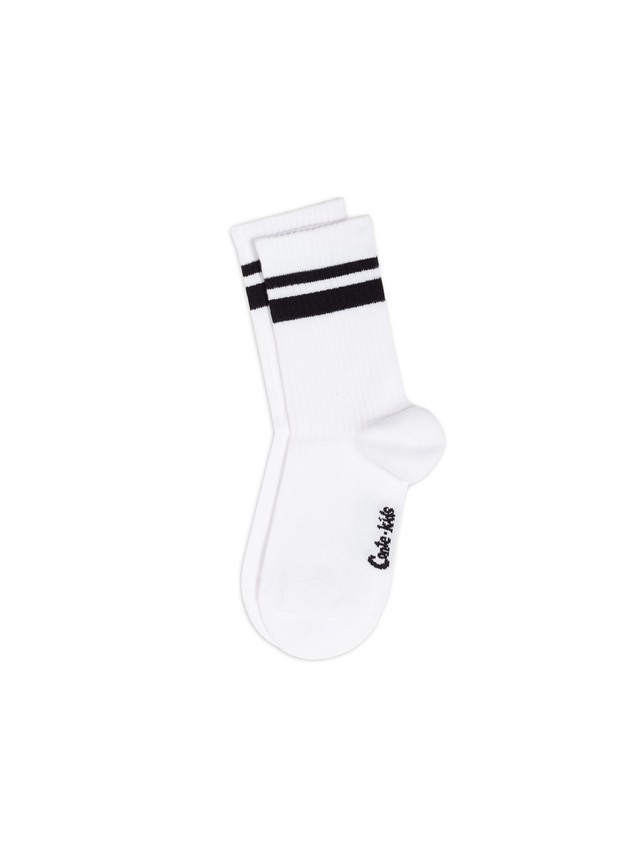 Children's socks CONTE-KIDS ACTIVE, s.16, 1020 white-black - 4