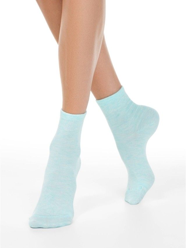 Women's socks CONTE ELEGANT COMFORT, s.23, 000 pale turquoise - 1