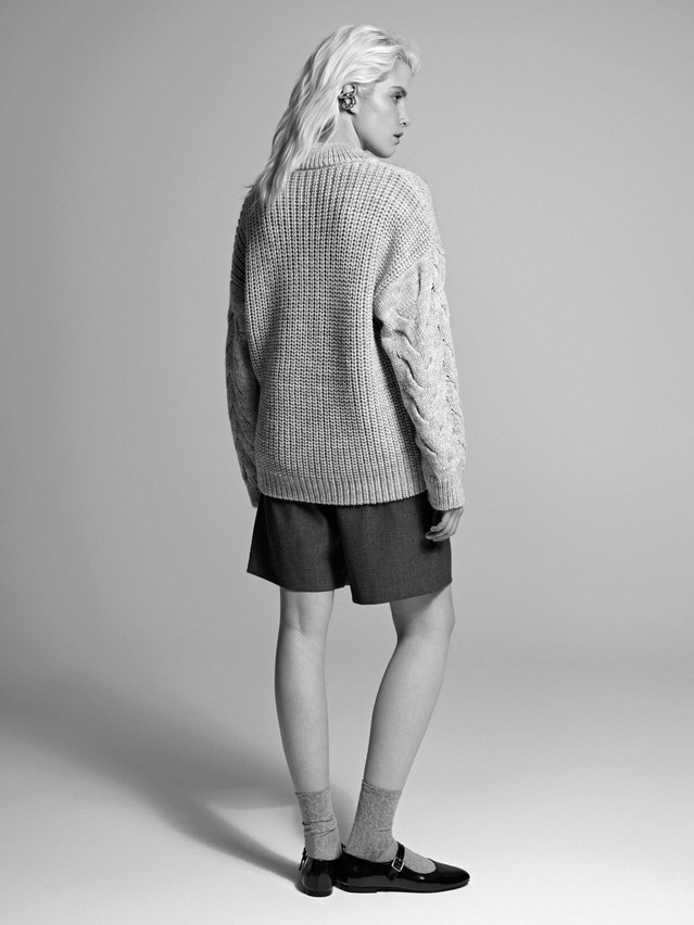 Women's pullover CONTE ELEGANT LDK24136, s.170-84, gray melange - 5