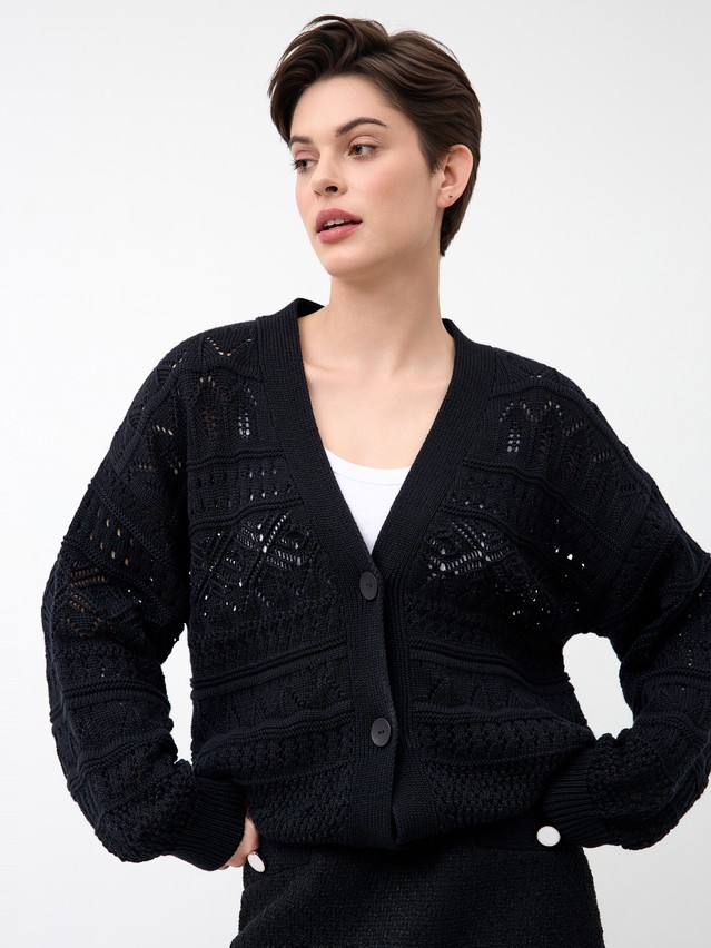 Women’s jacket CONTE ELEGANT LDK24112, s.170-84-88, black - 7