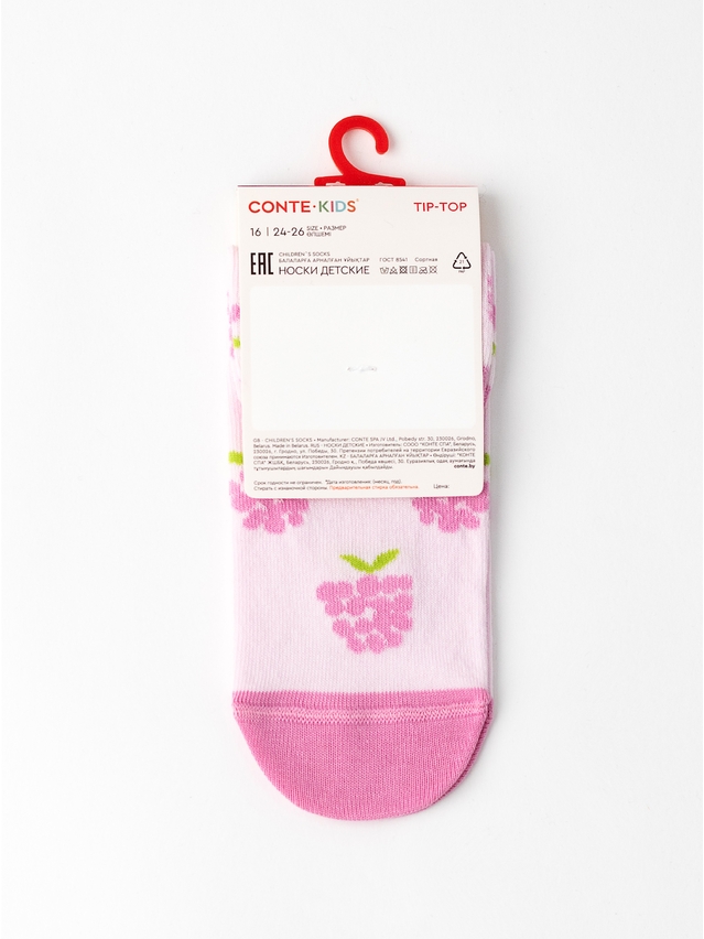 Children's socks CONTE-KIDS TIP-TOP, s.12, 1029 light pink - 7
