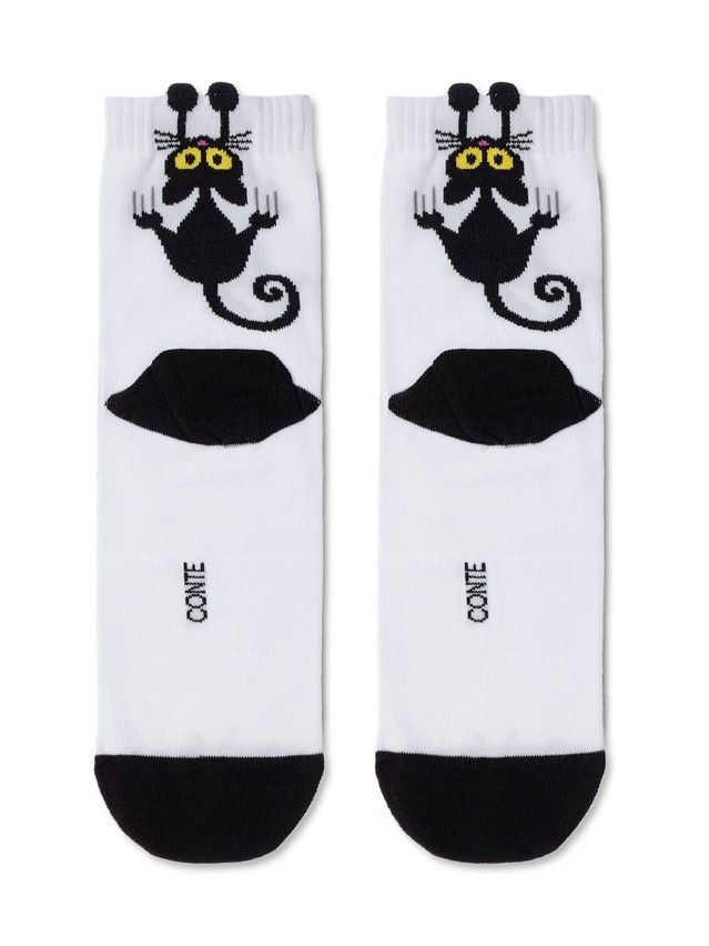 Women's socks CONTE ELEGANT CLASSIC, s.23, 233 white - 3