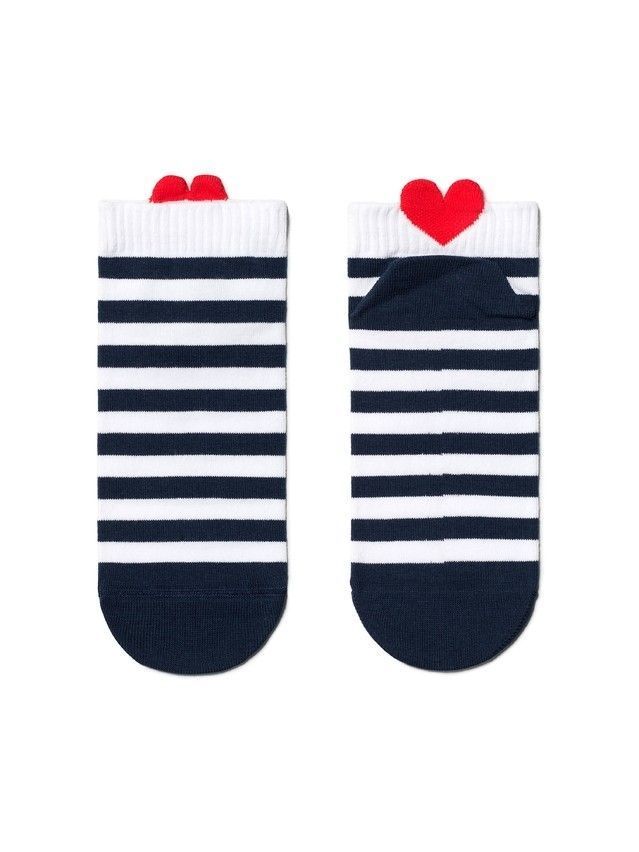 Women's socks CONTE ELEGANT ACTIVE, s.23, 223 white-navy - 6