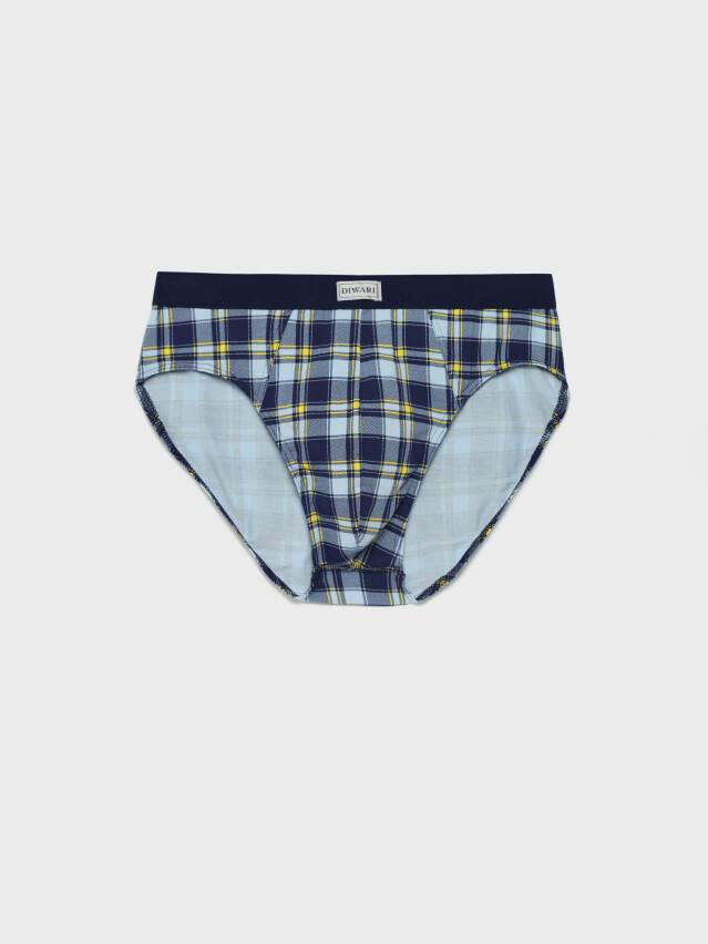 Men's underpants DIWARI SHAPE MSL 815, s.78,82, royal blue-yellow - 1