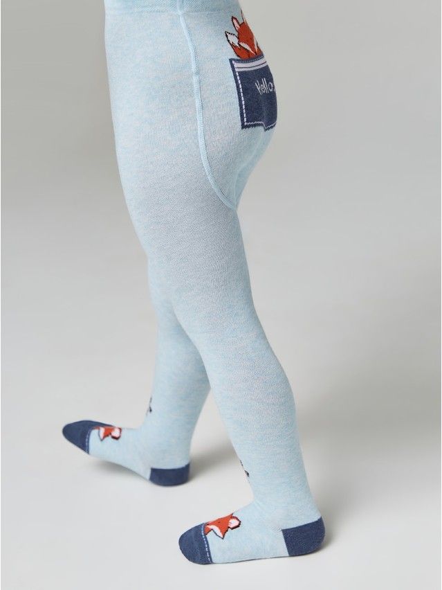 Children's tights CONTE-KIDS TIP-TOP, s.62-74 (12),440 pale turquoise - 6