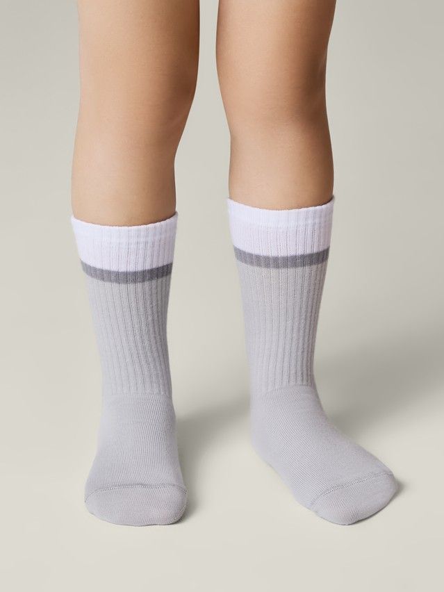 Children's socks CONTE-KIDS ACTIVE, s.16, 1028 grey - 1