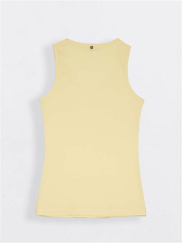 Women's polo neck shirt CONTE ELEGANT LD 928, s.170-100, pastel yellow - 2