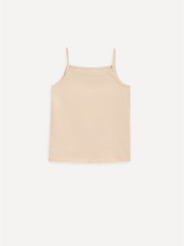 Sleeveless top for girls CONTE ELEGANT BASIC COLLECTION DT 5103, s.128,134-68, natural - 2