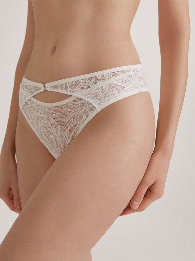Women's panties CONTE ELEGANT MYSTERY GARDEN LBR 3115, s.90, off white - 2