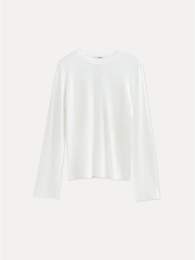 Women's polo neck shirt CONTE LD 3242, s.170-84, white - 1