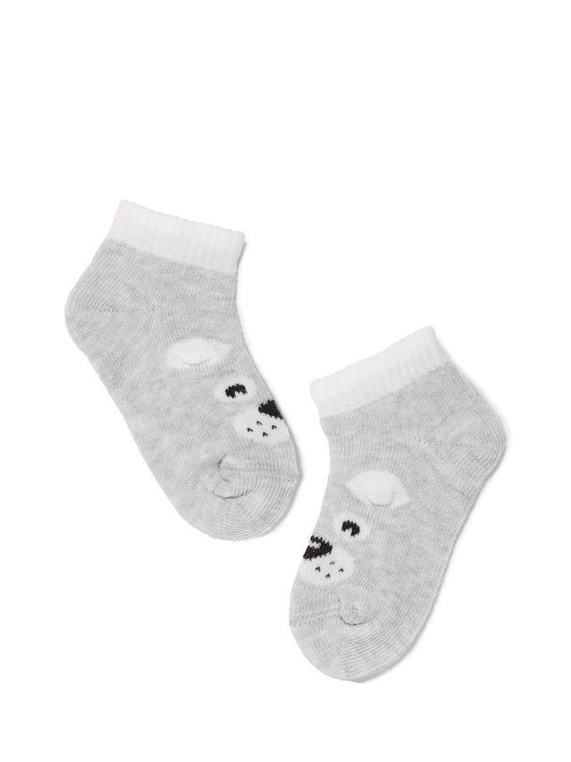 Children's socks CONTE-KIDS TIP-TOP, s.15-17, 390 light grey - 4
