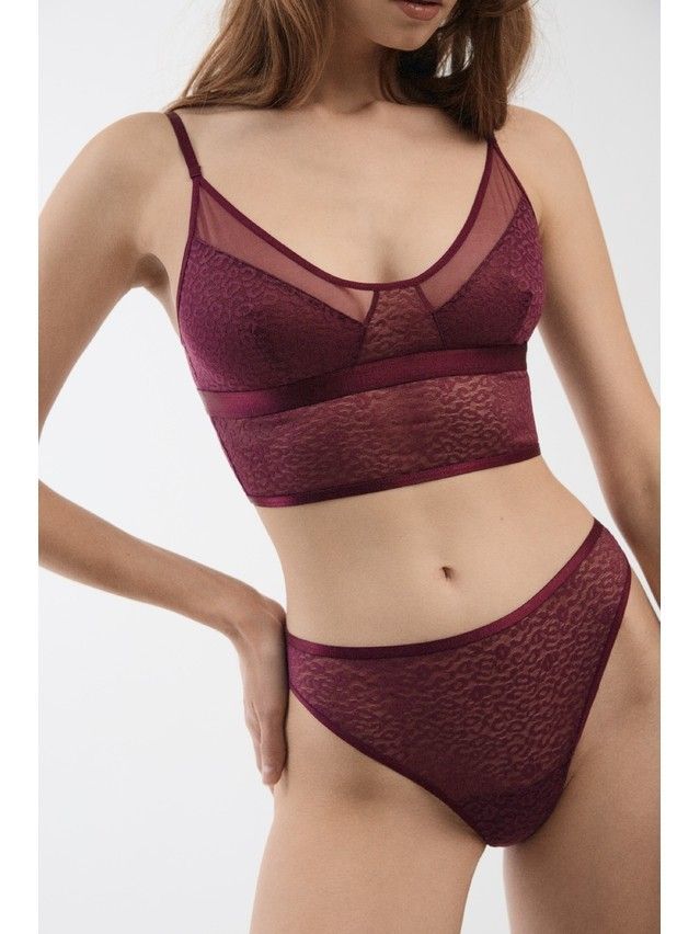 Women's bustier CONTE ELEGANT SAVAGE LBE 2534, s.170-84, marsala - 2