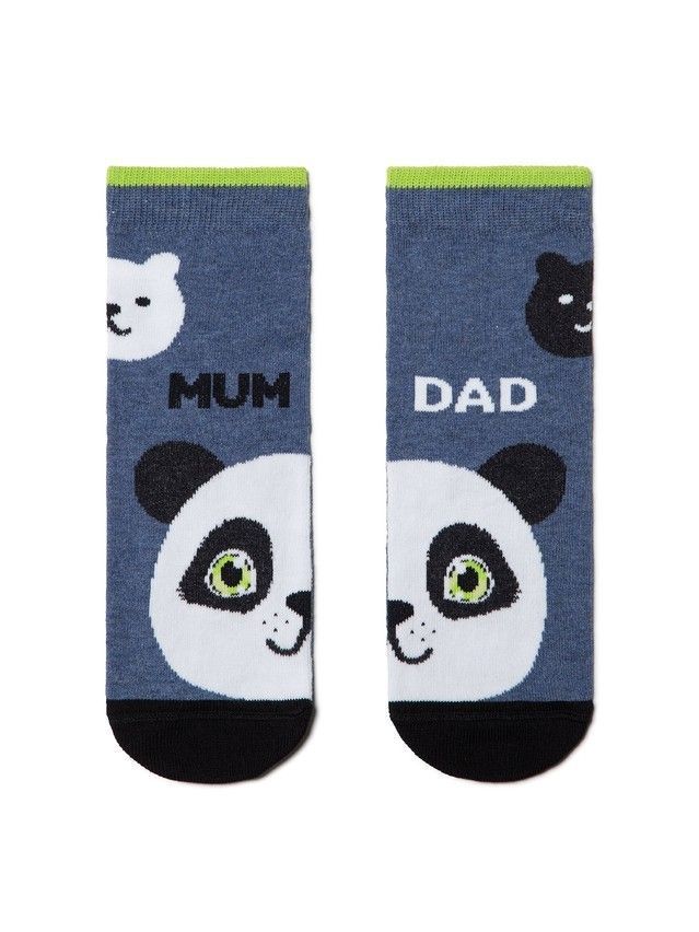 Children's socks CONTE-KIDS CHEERFUL LEGS, s.27-29, 281 denim - 1