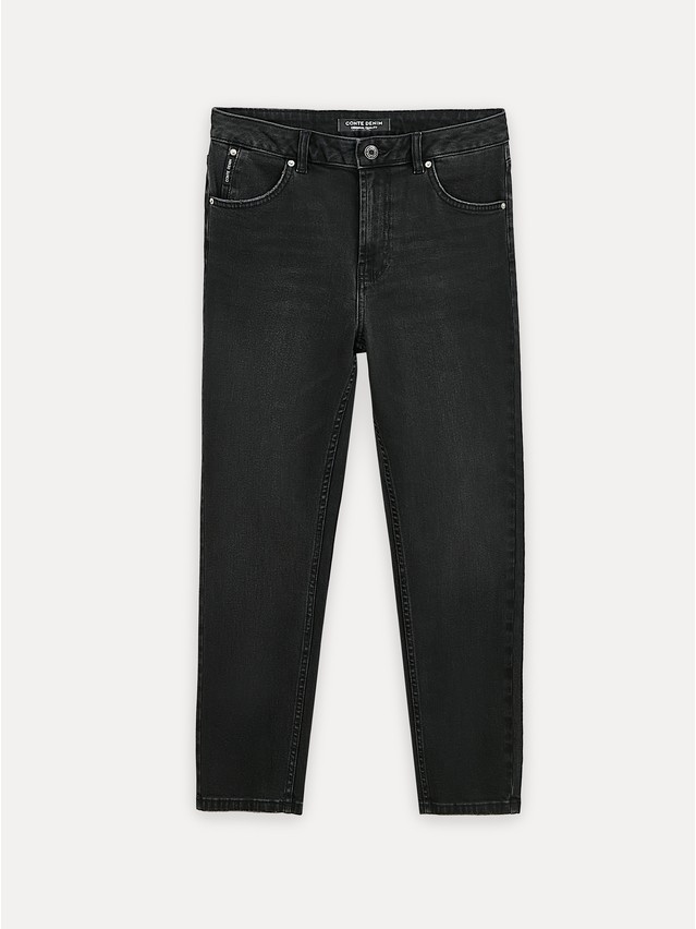 Women's jeans CONTE CON-790, s.164-90, washed black - 8