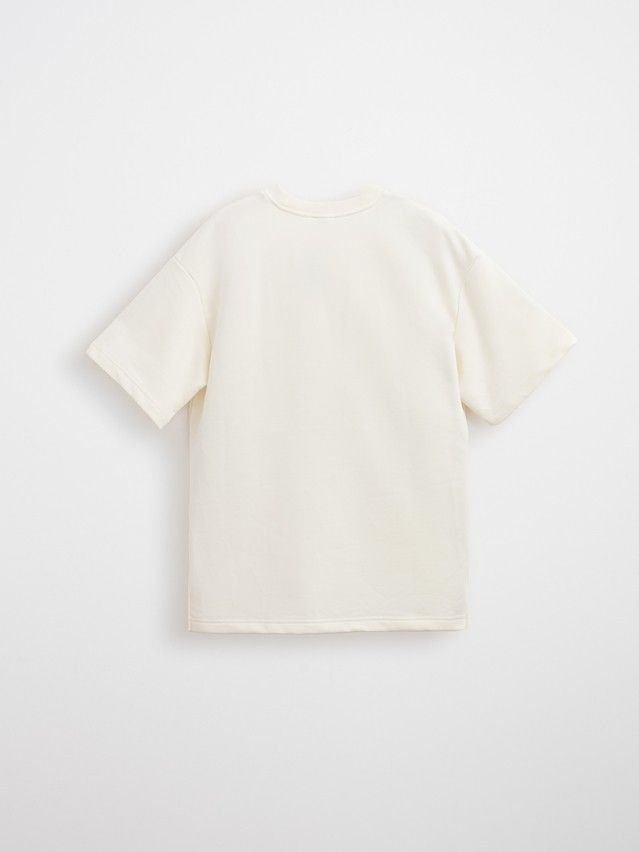 Women's polo neck shirt CONTE ELEGANT LD 3081, s.170-100, ecru - 4