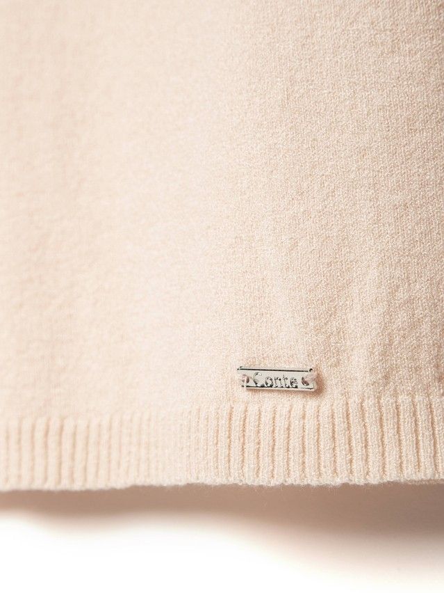 Women's polo neck shirt CONTE ELEGANT LDK044, s.170-84, pudra - 8