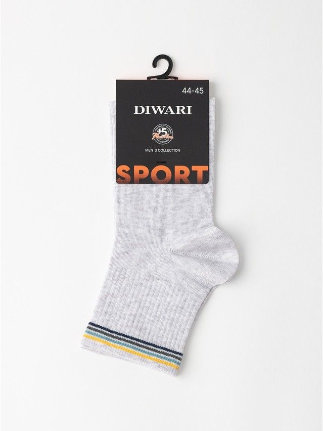 Men's socks DIWARI SPORT, s.25, 972 light grey - 4