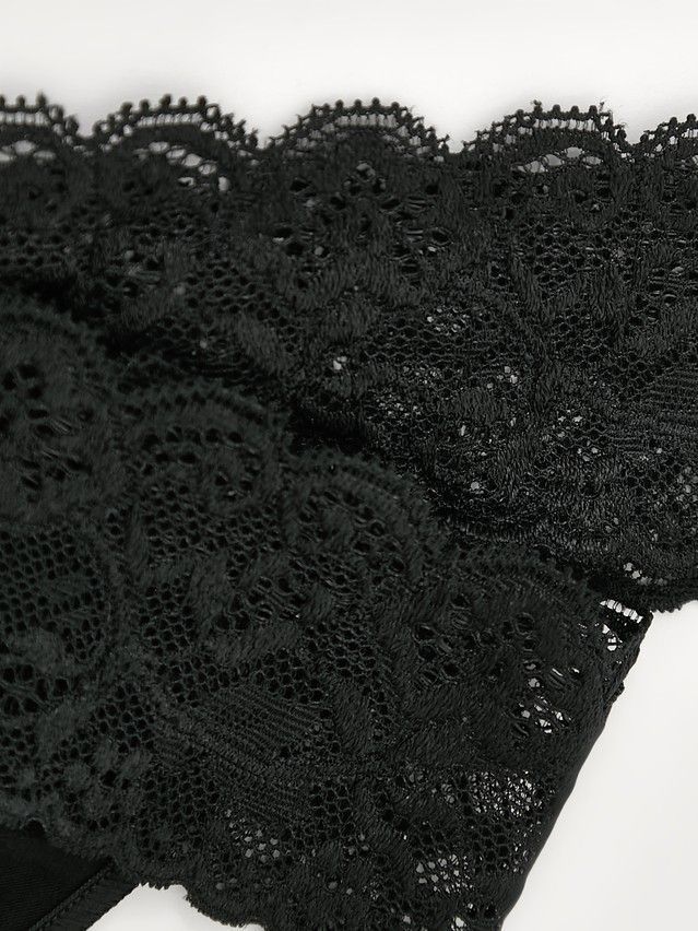 Women's panties CONTE ELEGANT LACE WAIST LBR 2482, s.90, black - 3