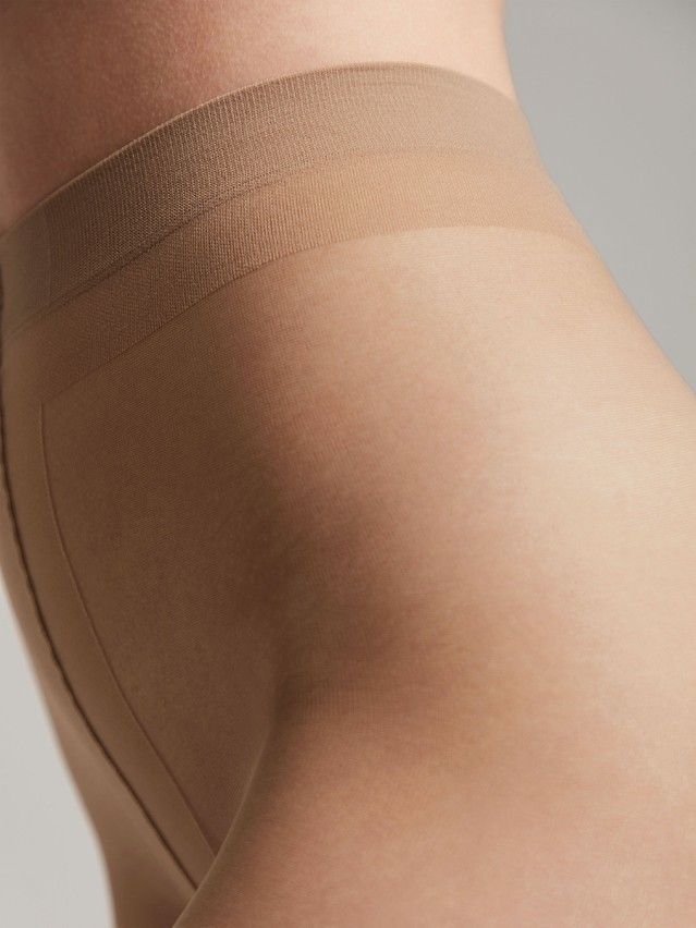 Women's tights CONTE ELEGANT SUMMER 8 (euro-envelope),s.2, bronz - 3