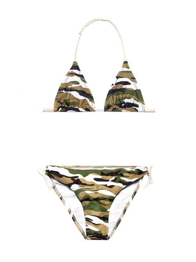 Swimming costume for girls CONTE ELEGANT JESSICA, s.146,152-76, khaki - 2