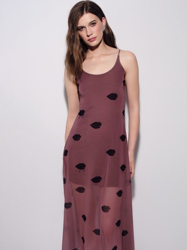 Women's pinafore dress CONTE LSF 3487, s.170-88-94, lips - 4