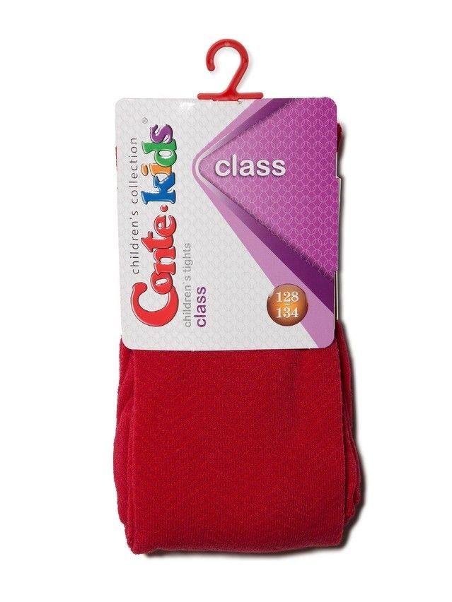 Children's tights CONTE-KIDS CLASS, s.128-134 (20),192 wine-coloured - 2