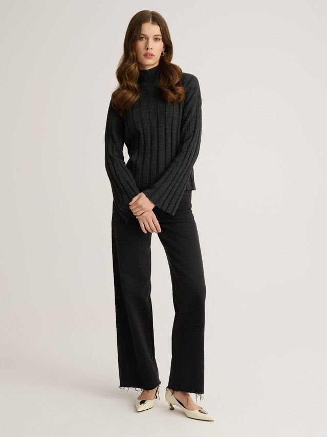 Women's pullover CONTE ELEGANT LDK23129, s.170-84, graphite - 3