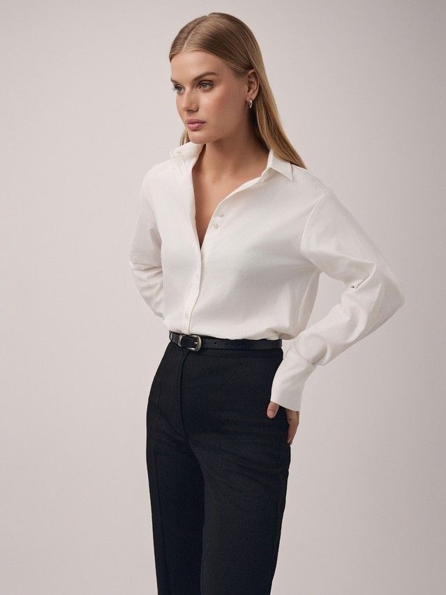 Women's shirt CONTE ELEGANT LBL 2825, s.170-84-90, off white - 13