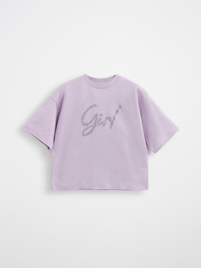 Women's polo neck shirt CONTE ELEGANT LD 3032, s.170-92, lavender-girls - 1