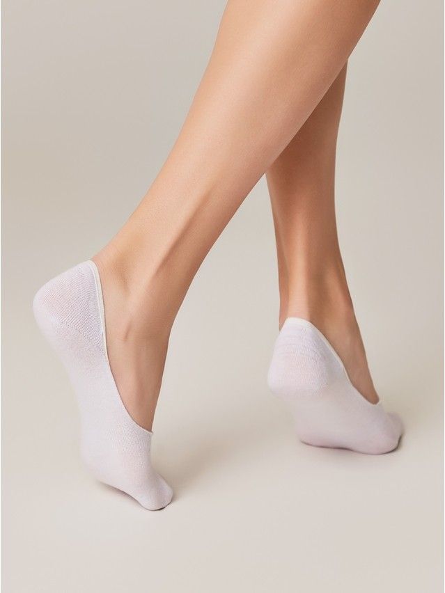 Women's footlets CONTE ELEGANT CLASSIC, s.23, 000 white - 5
