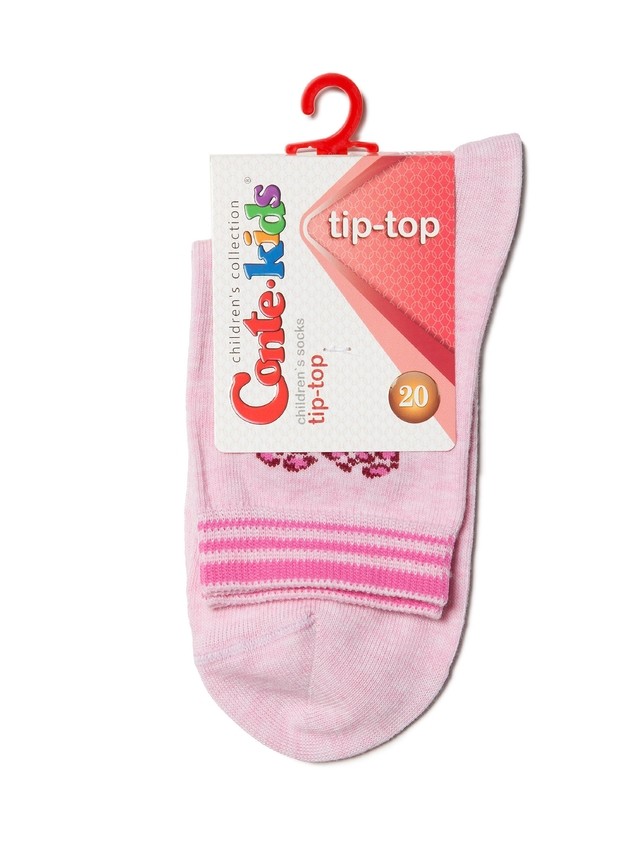 Children's socks CONTE-KIDS TIP-TOP, s.30-32, 272 light pink - 2