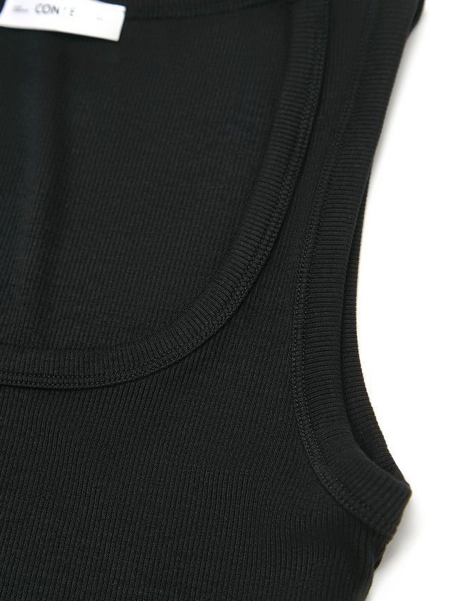 Women's polo neck shirt CONTE ELEGANT LD 3059, s.170-84, black - 7