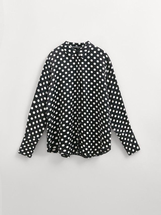 Women's shirt CONTE ELEGANT LBL 3314, s.170-84-90, black-white dots - 8