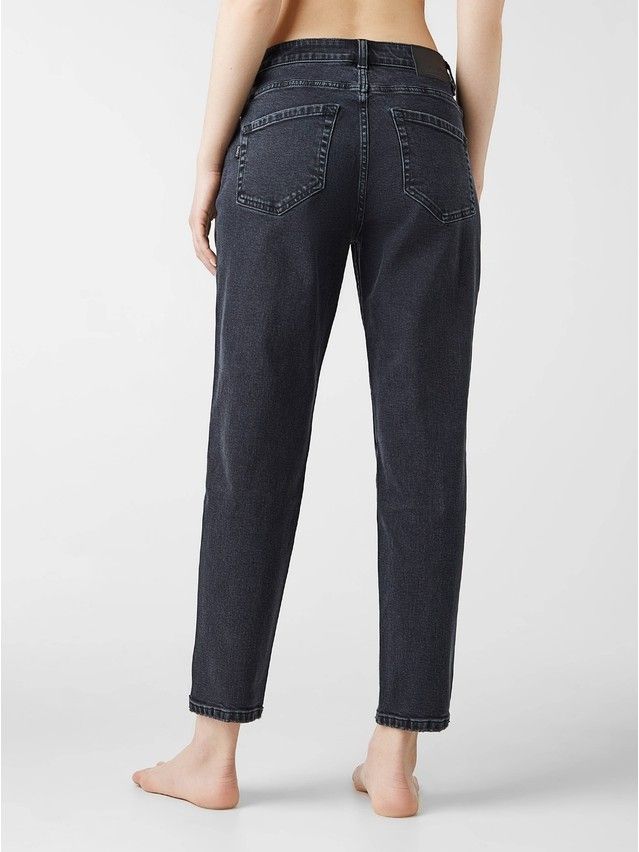 Denim trousers CONTE ELEGANT CON-376, s.170-102, washed black - 4