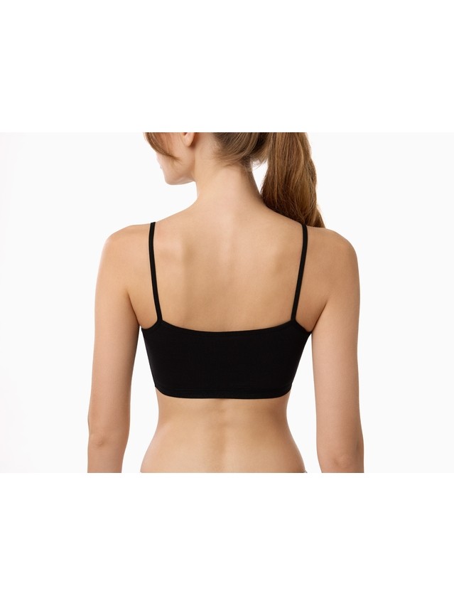 Woman's sleeveless top CONTE ELEGANT BASIC COLLECTION LT 5017, s.170-84, black - 3