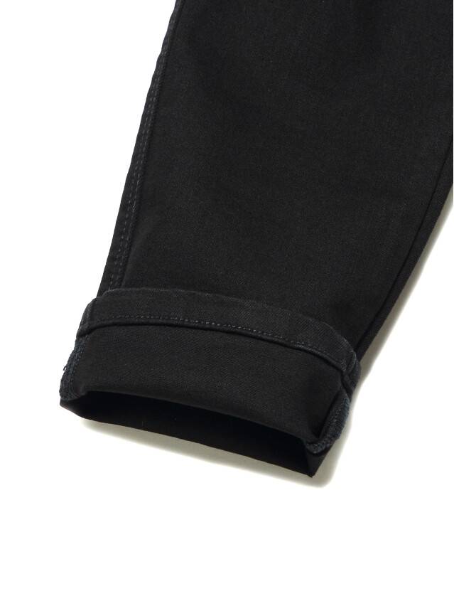 Denim trousers CONTE ELEGANT CON-185, s.170-102, deep black - 9
