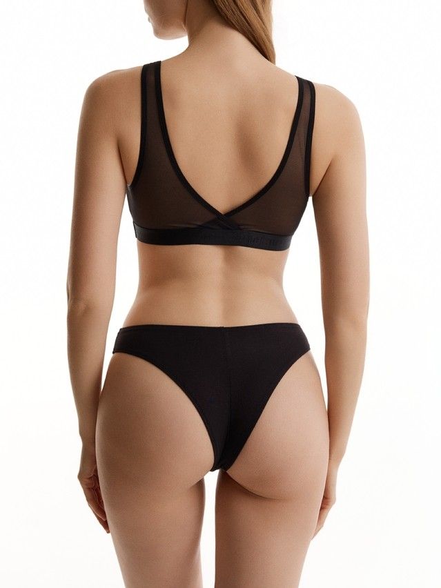 Women's top CONTE DOUBLE LINES LBE 3548, s.170-84, black - 2