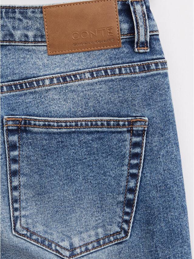 Denim trousers CONTE ELEGANT CON-406, s.170-102, washed blue - 7