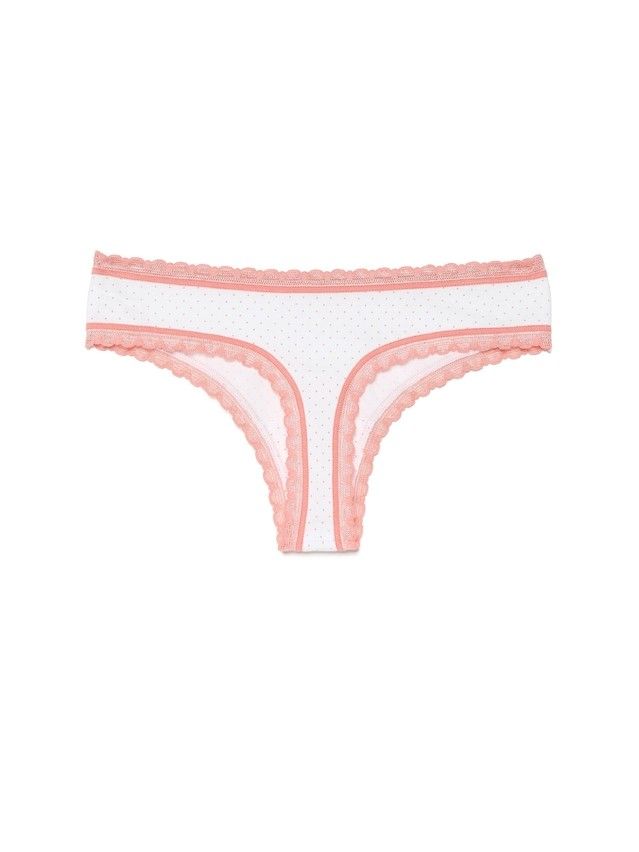 Panties for women LAZY DAYS LST 1004 (packed on mini-hanger),s.90, white-dusty rose - 4