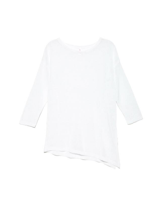 Women's polo neck shirt CONTE ELEGANT LDK048, s.170-84, white - 3