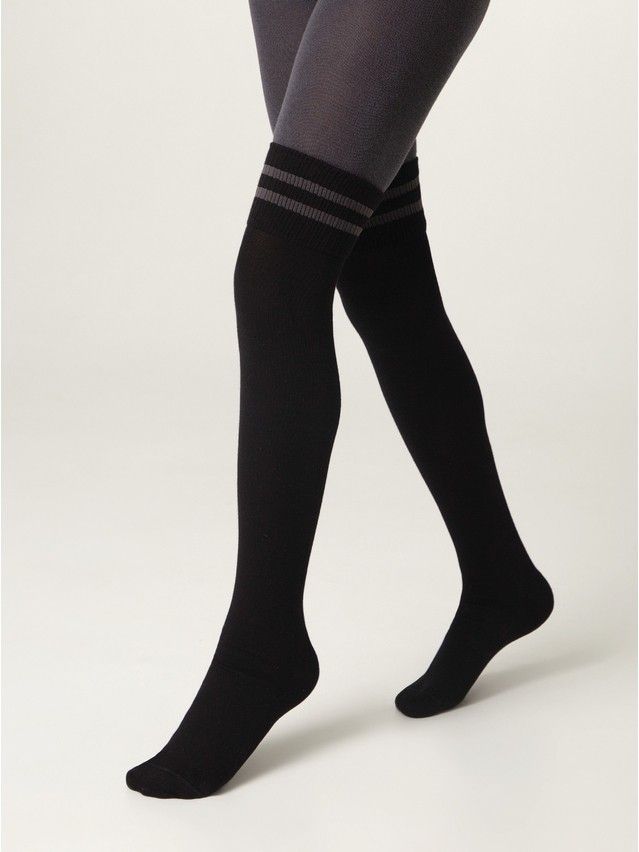 Children's tights CONTE-KIDS TIP-TOP, s.158-164 (25),685 dark grey - 1