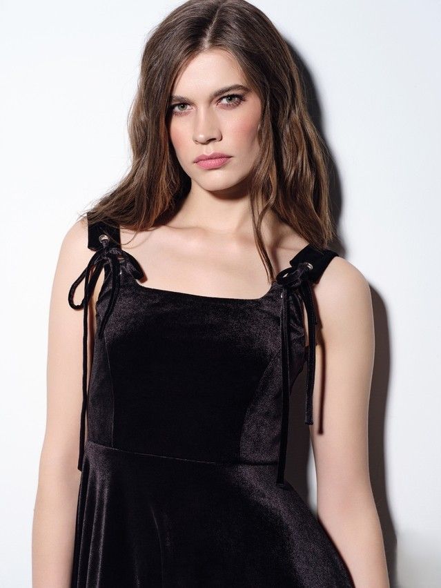 Women's gown CONTE LPL 3328, s.170-88-94, black - 5