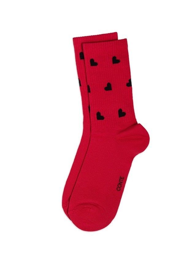 Women's socks CONTE ELEGANT ACTIVE, s.23-25, 708 red - 3